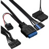 Корпус EXEGATE MEVO-9302-NPX400 MINITOWER EX297474RUS
